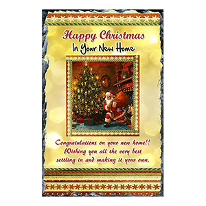 Customised Christmas Remembrance Slate - Robin & Berries